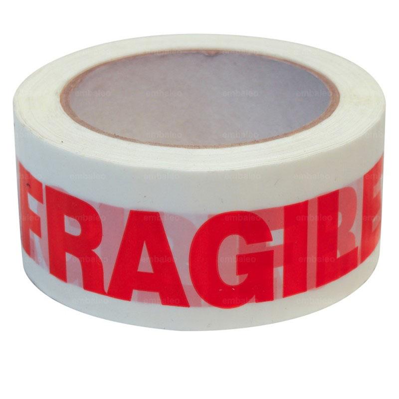 Scotch FRAGILE en PVC - Très résistant - Livraison rapide !